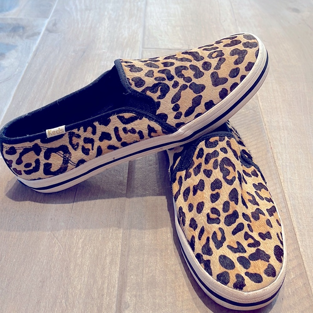 Leopard Keds Kate Spade size 8